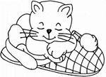 coloriage gratuit enfant Chats