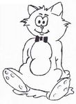 coloriage gratuit Chats