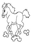 dessin gratuit Chevaux