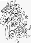 coloriage gratuit enfant Chevaux