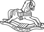 coloriage gratuit Chevaux