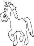 dessin gratuit Chevaux