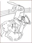 coloriage gratuit enfant Chevaux