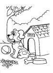 coloriage gratuit Chiens