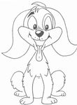 coloriage gratuit Chiens