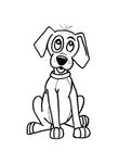 coloriage gratuit enfant Chiens