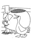 coloriage gratuit Cochons