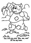 coloriage gratuit Cochons