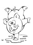 coloriage gratuit Cochons