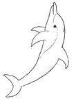 coloriage gratuit enfant Dauphins