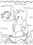 coloriage gratuit Elephants