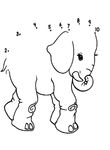 coloriage gratuit enfant Elephants