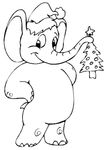 coloriage gratuit enfant Elephants