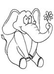 dessin gratuit Elephants