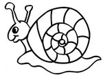 coloriage gratuit enfant Escargots