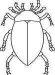 coloriage gratuit Insectes