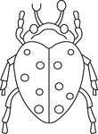 coloriage gratuit Insectes