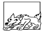 coloriage gratuit Loups