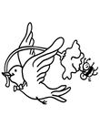 coloriage gratuit enfant Oiseaux