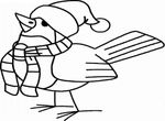 coloriage gratuit enfant Oiseaux