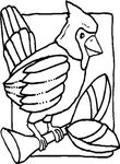 coloriage gratuit Oiseaux