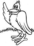 coloriage gratuit enfant Oiseaux