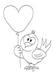 coloriage gratuit enfant Oiseaux