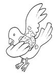 coloriage gratuit Oiseaux