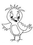 coloriage gratuit Oiseaux