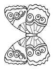 coloriage gratuit enfant Papillons