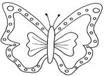 coloriage gratuit enfant Papillons