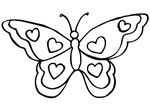 coloriage gratuit Papillons