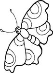 coloriage gratuit enfant Papillons