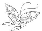 coloriage gratuit enfant Papillons