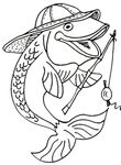 coloriage gratuit enfant Poissons