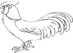 coloriage gratuit enfant Poules