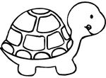 coloriage gratuit Tortues