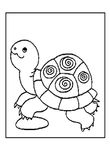 coloriage gratuit Tortues