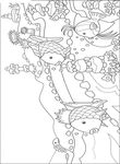 coloriage gratuit Arc En Ciel