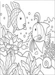 coloriage gratuit enfant Arc En Ciel