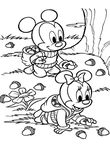 coloriage gratuit enfant Automne