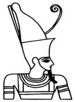 coloriage gratuit enfant Egypte