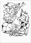 coloriage gratuit enfant Informatique
