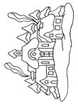 coloriage gratuit Maisons