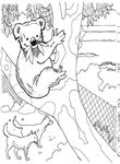 coloriage gratuit enfant Zoo