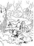 coloriage gratuit Zoo