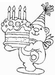 coloriage gratuit enfant Anniversaires