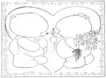 coloriage gratuit enfant Fete Des Meres