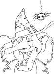 coloriage gratuit Halloween