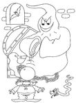 coloriage gratuit enfant Halloween